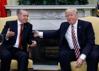 ترامپ: ترکیه شریک راهبردی ماست، اردوغان: منطقه امن شمال سوریه باید تحت کنترل ما باشد