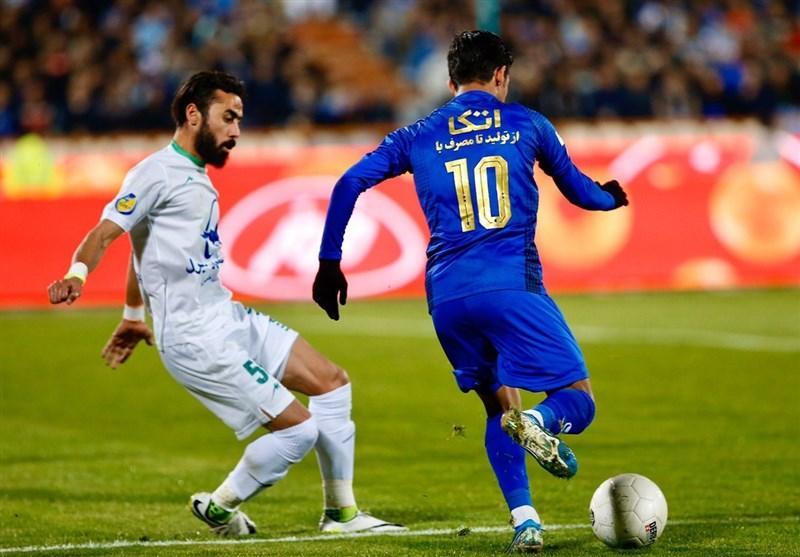 لیگ برتر فوتبال، تساوی یک نیمه ای استقلال و ماشین سازی