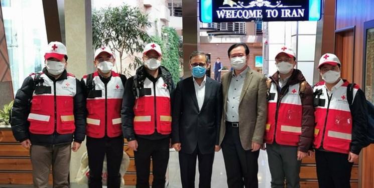 تیم پزشکان متخصص چینی به همراه محموله جدید یاری این کشور وارد تهران شد