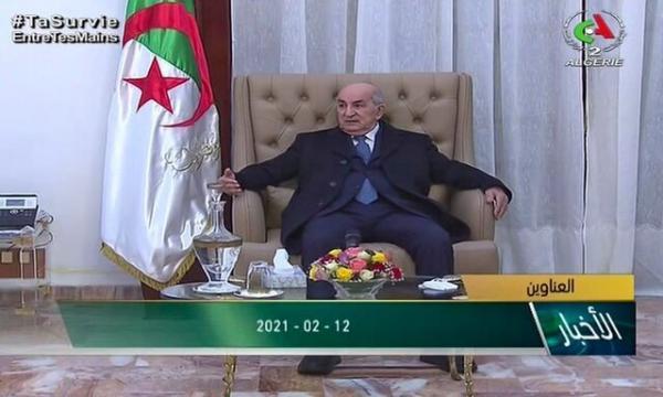 رئیس جمهور الجزایر خواستار برگزاری انتخابات زودهنگام پارلمانی شد