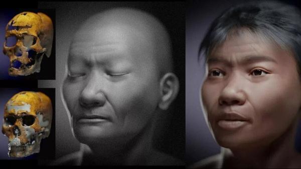 شبیه سازی خیره کننده چهره مردی که 9600 سال پیش در برزیل زندگی کرده است